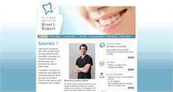 Desktop Screenshot of macliniquedentaire.com